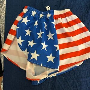 Men’s BOA American Flag Running Shorts